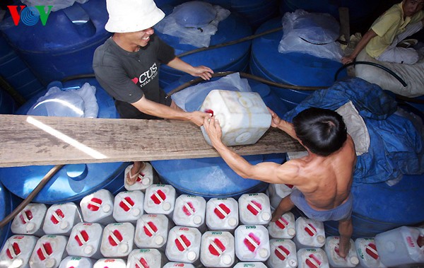 Fischsoßenherstellung in Phu Quoc - ảnh 11